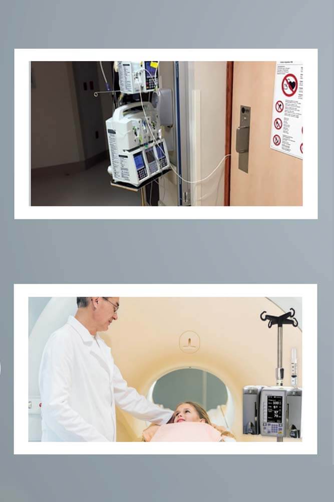 Infuzione pumpe za upotrebu u magnetnom polju